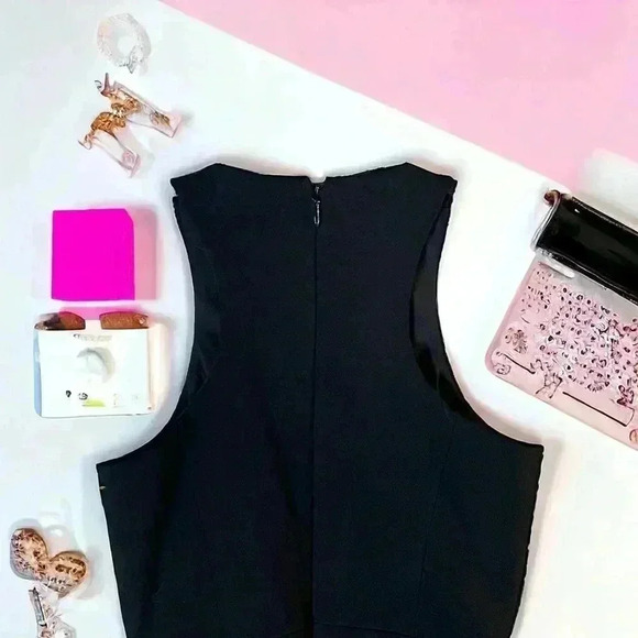 Adelyn Rae Athena Ruffle Fit and Flare Sleeveless Mini Cocktail Dress Size XS. - Picture 11 of 11